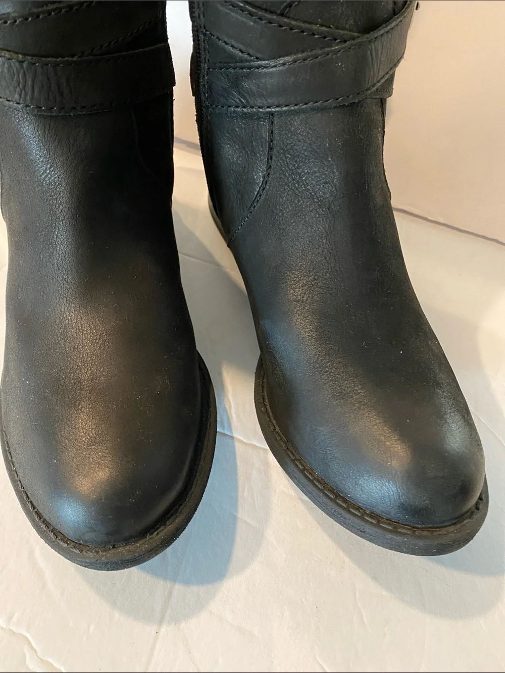 Lucky Brand Ostrand Black Riding Boots
